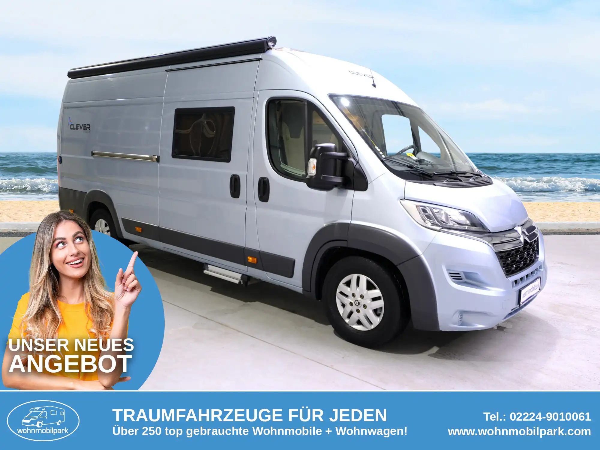 CLEVER Runner 636 Kastenwagen gebraucht kaufen in Bad Honnef